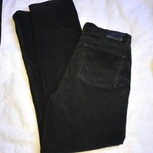 Ralph Lauren Black Corduroy Size 10